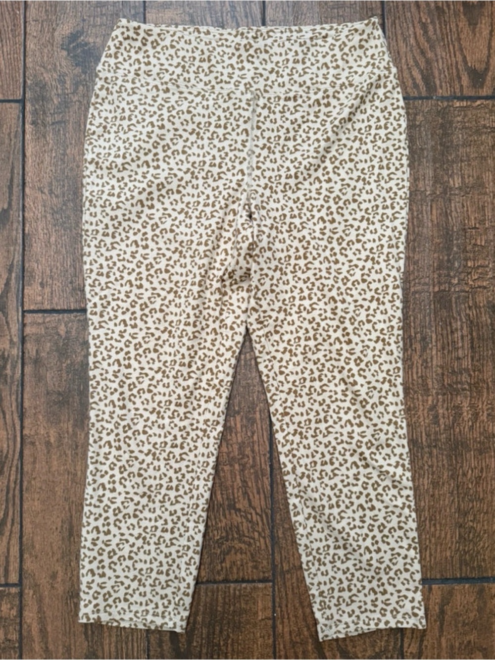 New Directions Studio Cheetah Leopard Animal Print Leggings - Size Small